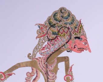 Old Wayang Kulit puppet -