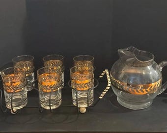 Vintage MCM Beverage Set