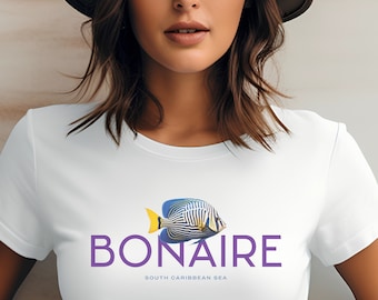 Bonaire Caribbean Scuba Paradise Shirt, Tropical fish Caribbean T-Shirt Caribbean Sea Life Shirt