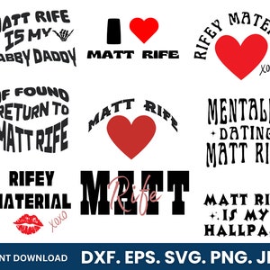 Matt Rifey Bundle Svg, Matt Rifey Bundle, Funny Trending Png, Matt Rifey Tour, Trending T-shirt, Matt Rifey Tumbler Wrap, Digital Download
