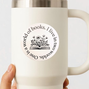 I Live in Two Worlds One is a World Of Books - Rory Gilmore Inspired