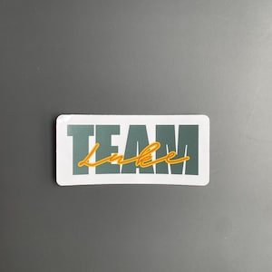 Team Luke Sticker | Gilmore Sticker | Luke Danes Sticker | Gilmore Gift | Luke Lorelai