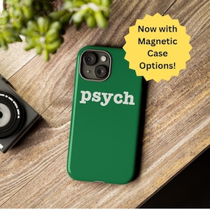 Psych TV-Show Handyhülle: Es handelt sich um eine magnetische Robuste Handyhülle