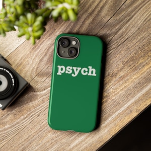 Psych Tough Handyhülle | Psych TV Show Geschenk | Psych TV-Show Handyhülle | Handyhülle Cover | Burton Guster | Cmon Sohn