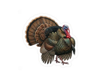 Wild Gobbler Turkey Vinyl Decal