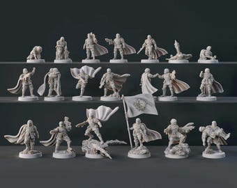 Galactic Armory - Hadesdivers Miniatures  - Multiple Poses