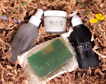 Organic Self Care Gift Box – Vegan Spa Set, All Skin Types