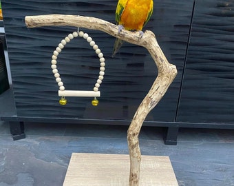 Handmade Parrot Perch