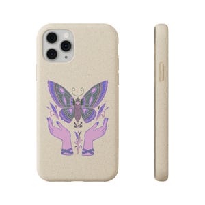 Witchy Butterfly - Biodegradable Phone Case