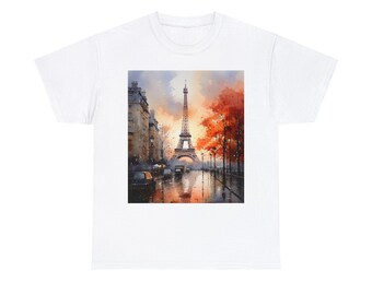 Eiffel Tower Unisex T-Shirt - Amazing Monuments Collection
