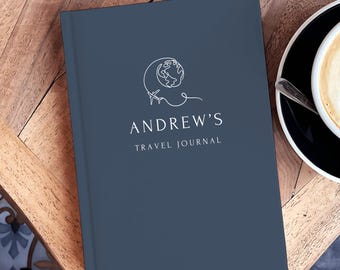 Travel Journal Gift Adventure Journal Camping Journal Custom Book World Travel Journal Travel Lover Gift for Couple Gift Vacation Journal