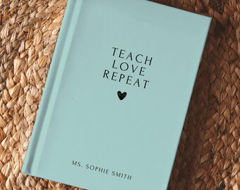 Personalized Teacher Journal: Memory Book, Teacher Appreciation Gift