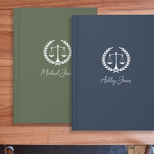 Personalized Lawyer Journal Gift For Law School Graduate Gift For Passing The Bar Exam Gift For New Lawyer Christmas Gifts For Attorney Book