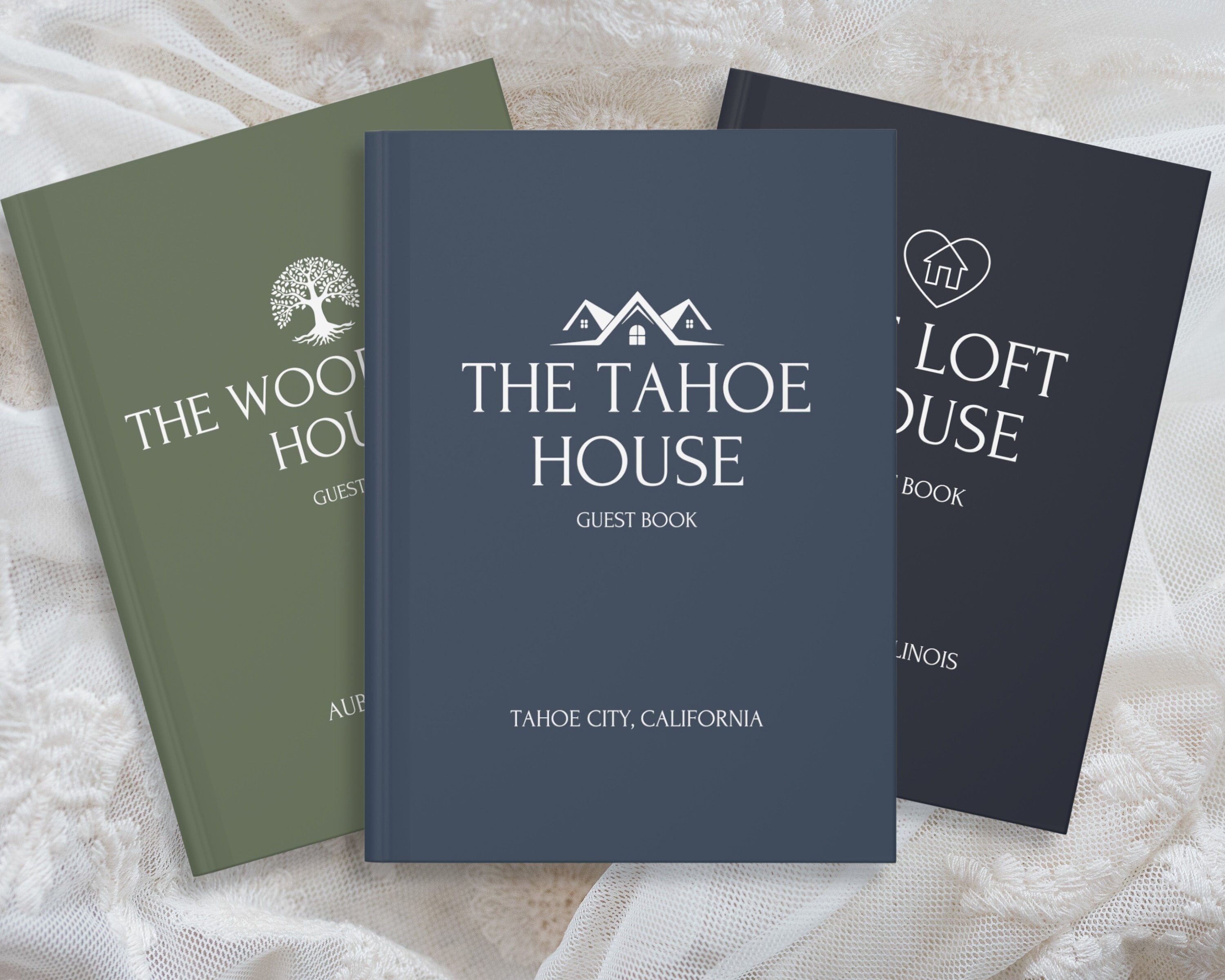 Airbnb Guest Book, Rental House Guest Book, Welcome Book, Guestbook, Vacation Home, Vacation Rental, VRBO, Housewarming Gift, Hotel Sign In