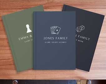 Family Game Night Score Book Family Gaming Gift for Board Game Lover Gifts Wedding Gift for Couples Game Night Family Fun Gift Family Gifts