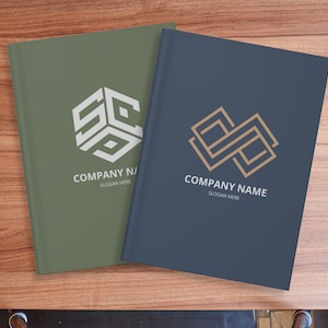Custom Company Logo Journal, Bulk Personalized Corporate Gifts, Notebook Planner Gift for Office Company, Personalized Company Logo Notebook