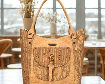 Kurken tassen, damestas, ecotas, tassen voor haar, tassen voor cadeaus, tassen en portemonnees, dameshandtas, kurken tassen voor haar, cadeaus voor haar, duurzame tas