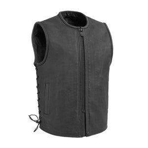 【greatLAnd】THREE HUNDRED LEATHER VEST XL greatLAnd THREE HUNDRED LEATHER VEST | greatLAn