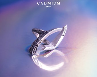 Brutalist Sterling Silver Ring: Handcrafted Textured 925 Ring