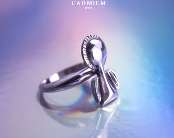 Sterling Silber Engel Ring: Handgefertigte 925 Fine Jewelry