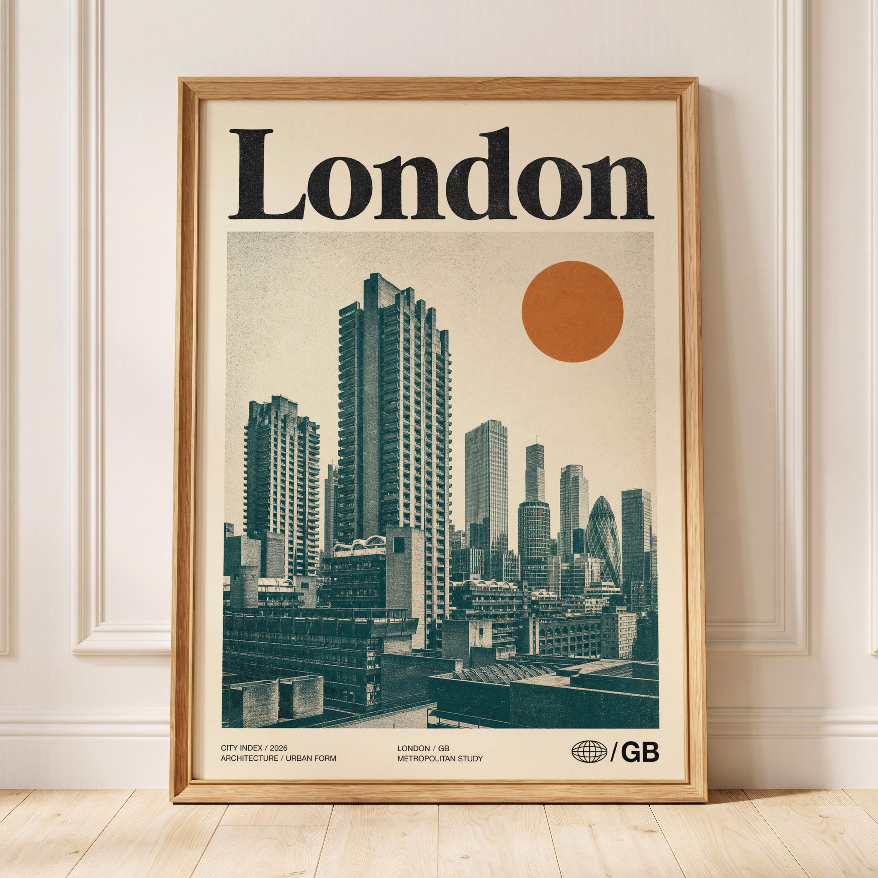 The Barbican Poster - Etsy