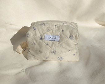 Neceser Blue Flowers