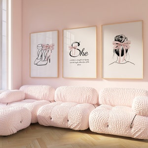Girl Bible Verse Wall Art Christian Teen Decor Pink Coquette Room Decor Christian Teenage Girl Christian Stuff For Teens Coquette Wall Art