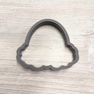 Rainbow with clouds cookie cutter