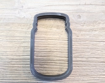 Mason jar cookie cutter