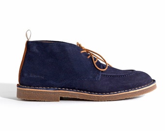 Desert boot en cuir velours pour homme