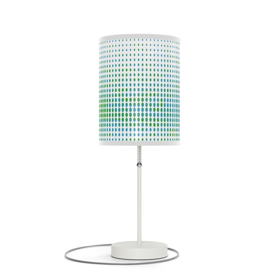SleekPrint Table Lamp | High-Resolution Customizable Shade with Steel Base