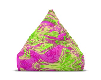 Vivid Swirl Bean Bag Cover