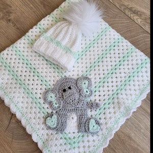 Crochet baby blanket | baby blanket | Handmade baby blanket | Crocheted baby blanket | Handmade | Nursery| Nursery Gift | Newborn |