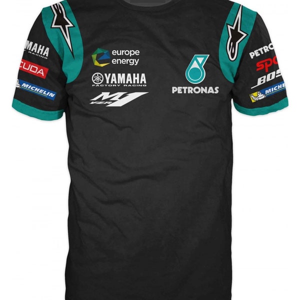 Petronas Yamaha Factory Racing Team T-Shirt - Official MotoGP Sponsor Tee