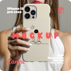 Phone Case Mock up, Iphone 15 Mockup, Iphone Case Mockup Psd, Mockup Phone Case Template, Tough Phone Case Mockup