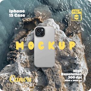 Phone Case Mockup, Iphone Case Mockup Psd, Phone Case Mock up, Iphone Case Template, iPhone Cover Mockup