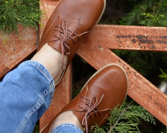 Handmade Leather Barefoot Shoes: Wide Toe Box, Zero Drop