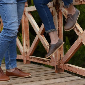 Handmade Leather Barefoot Shoes: Minimalist Zero Drop Oxford