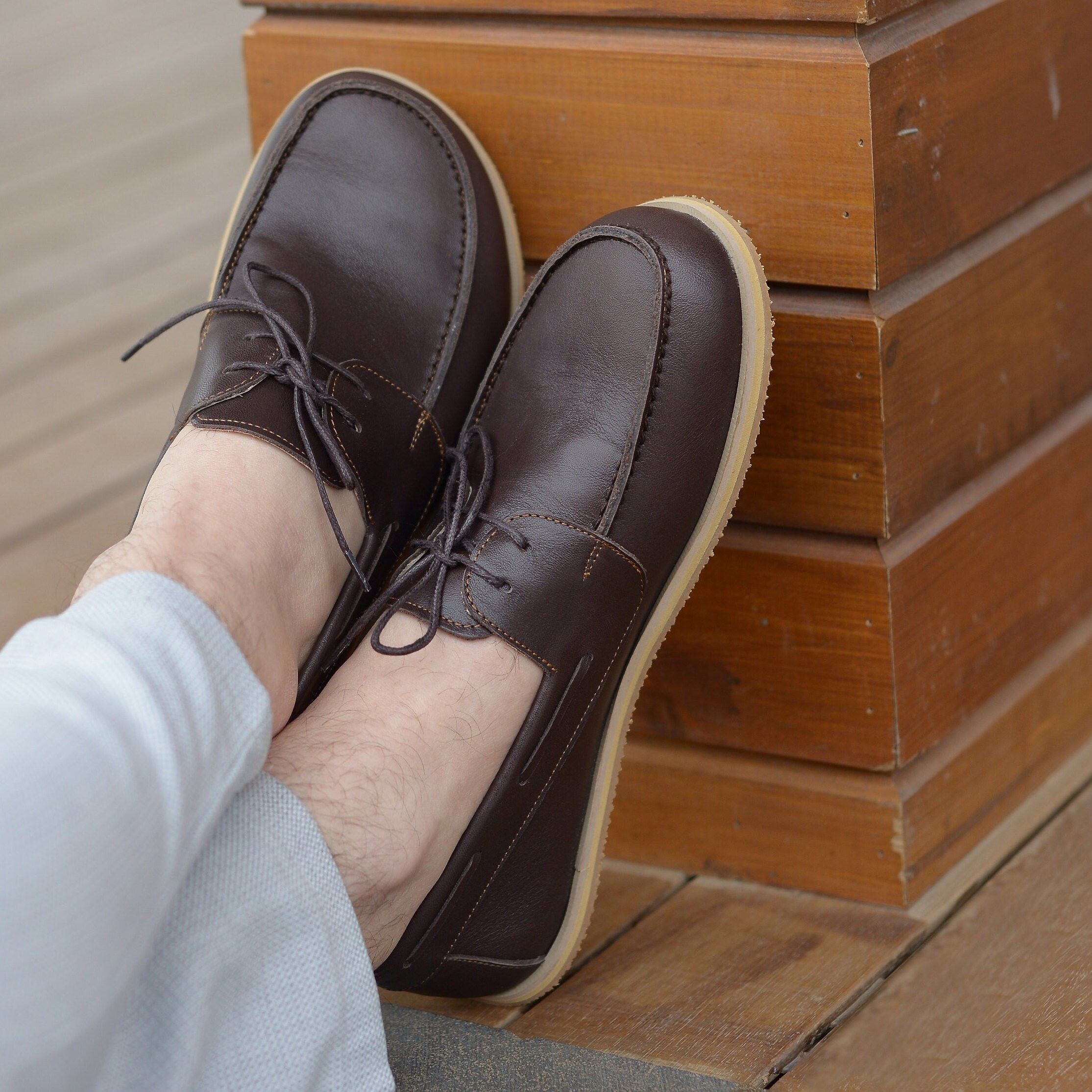 Men Barefoot Shoes, Leather Shoes Men, Hadmade Zero Drop Shoes, Minimalist Shoes, Men Oxford Shoes, Men Wider Shoes, Amerikano Brown