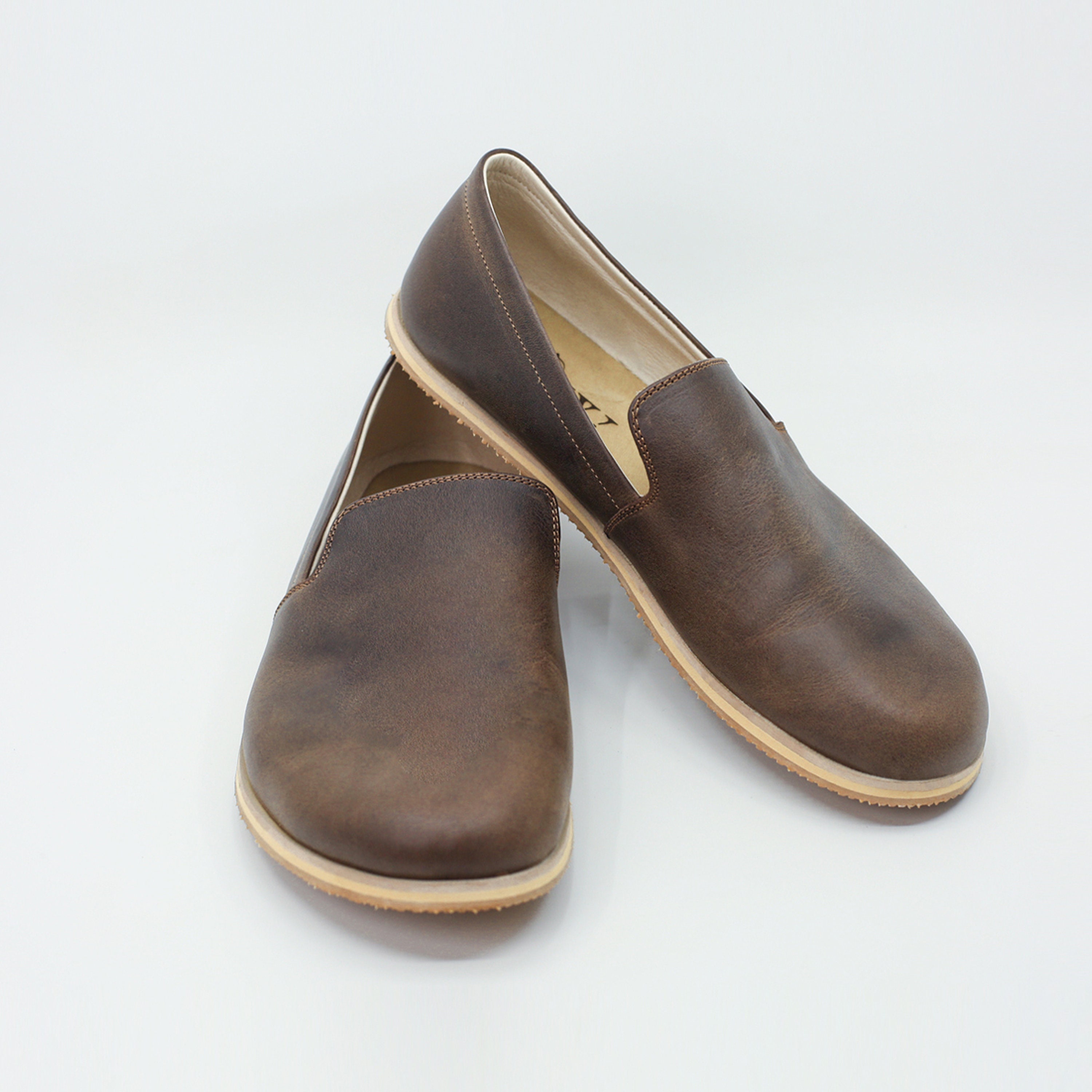 Man BROWN Leather Loafers XXM0ZF0Q920D9C8MCS801 | Tods