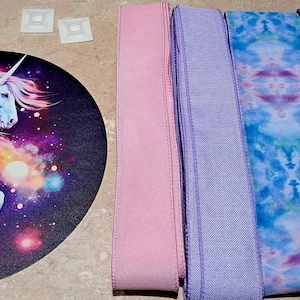 Unicorn everyday metal sign with wreath kit, wreath ribbon and sign bundle, Signs for wreaths, wreath supplies, wreath kit.