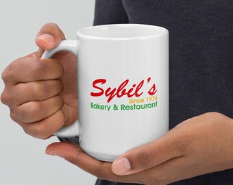 Sybil's White glossy mug- West Indian Guyana