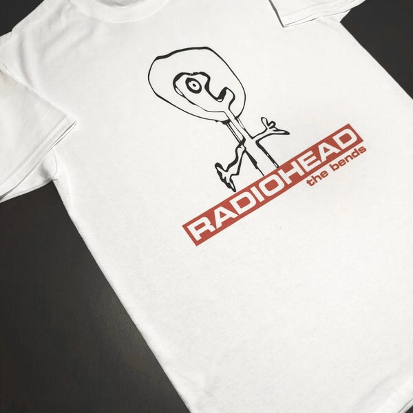 Radiohead The Bends Promo album t-shirt unisexe