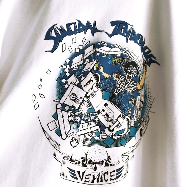 Suicidal Tendencies Skate Punk Funk Trash Metal Heavy unisex t shirt Band Venice Beach Los Angeles California USA 90s