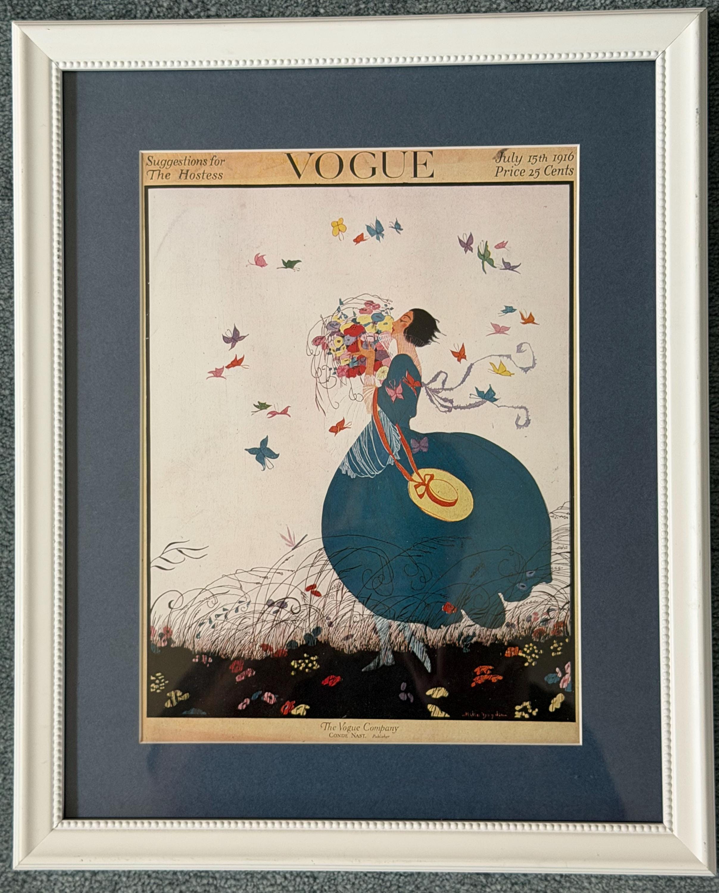 Vintage Vogue Frame - Etsy