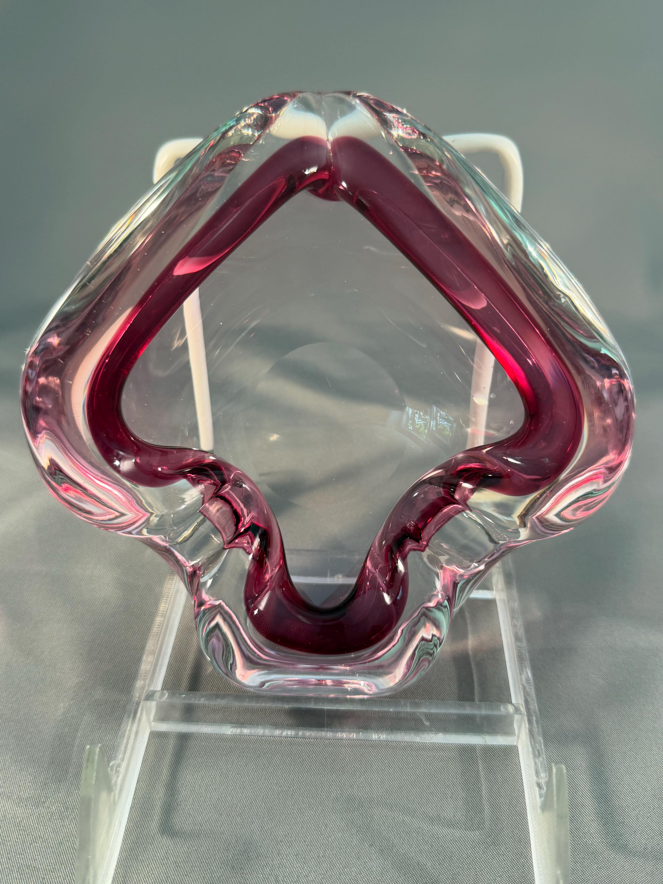 Flavio Poli Murano Glass Ashtray - Etsy
