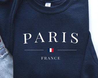 Paris France Sweatshirt: Unisex Souvenir Sweater