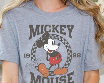 Retro Mickey Mouse Shirt, Vintage Mickey Shirt, Disney Vacation Shirt, Mickey Shirt, Classic Mickey Tshirt, Disney Mickey Tee