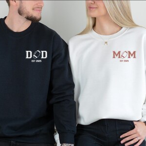 Football First Birthday Family Matching Sweatshirts, Mama Daddy Football 1st Birthday Sweatshirts, Football Theme Bday Sweatshirts