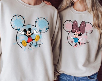 Mickey and Friends Sweatshirt, Mickey Mouse Sweatshirt, Disney Characters Sweatshirts, Mickey and Friends Disney Sweatshirts, Disney Trip